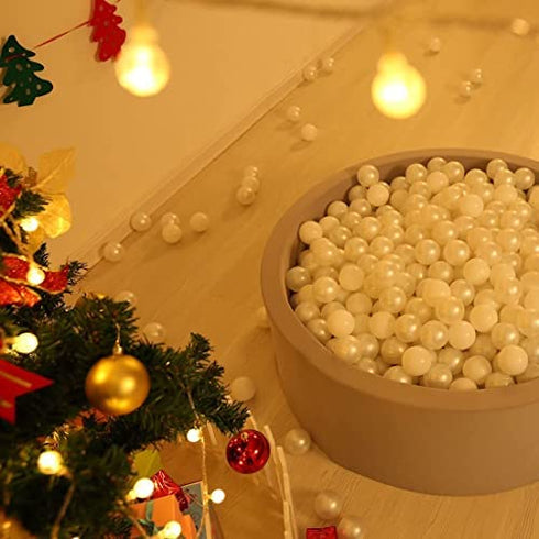 GOGOSO Ball Pit Balls for Kids ,100pcs Plastic Balls Crush Proof Baby Play Ball BPA Free Non-Toxic 2.15 Inch Pit Ball for Kids Birthday Party Pool Tent Party Favors Bath Playpen